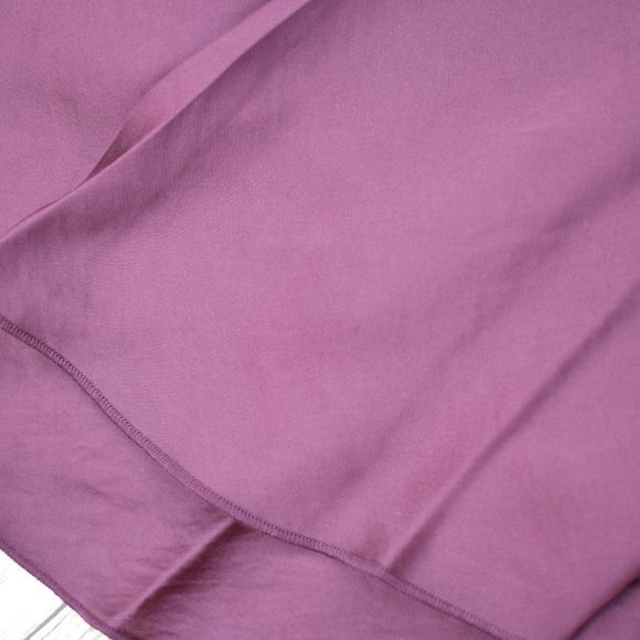 Free People Turn It On Satin Sequin Bandeau Cami‎ Babydoll Tank Plum Purple - Picture 8 of 16